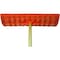 Emsco Group 21in Poly Pusher Snow Shovel, Wooden Handle 1201-1 - alternate 2